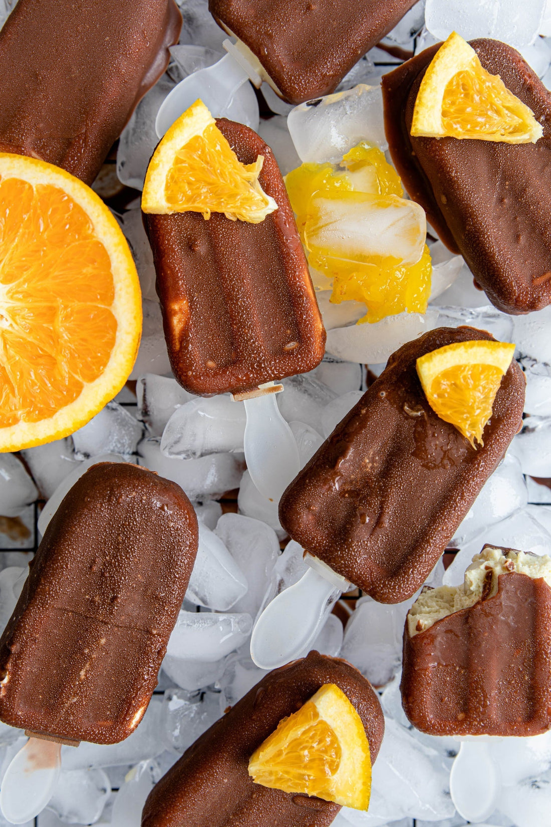 Ginger Choc Popsicles