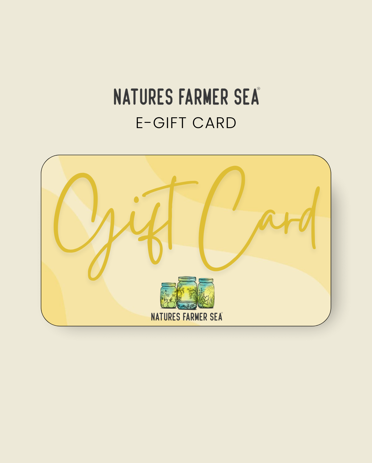 Natures Farmer Sea Gift Card