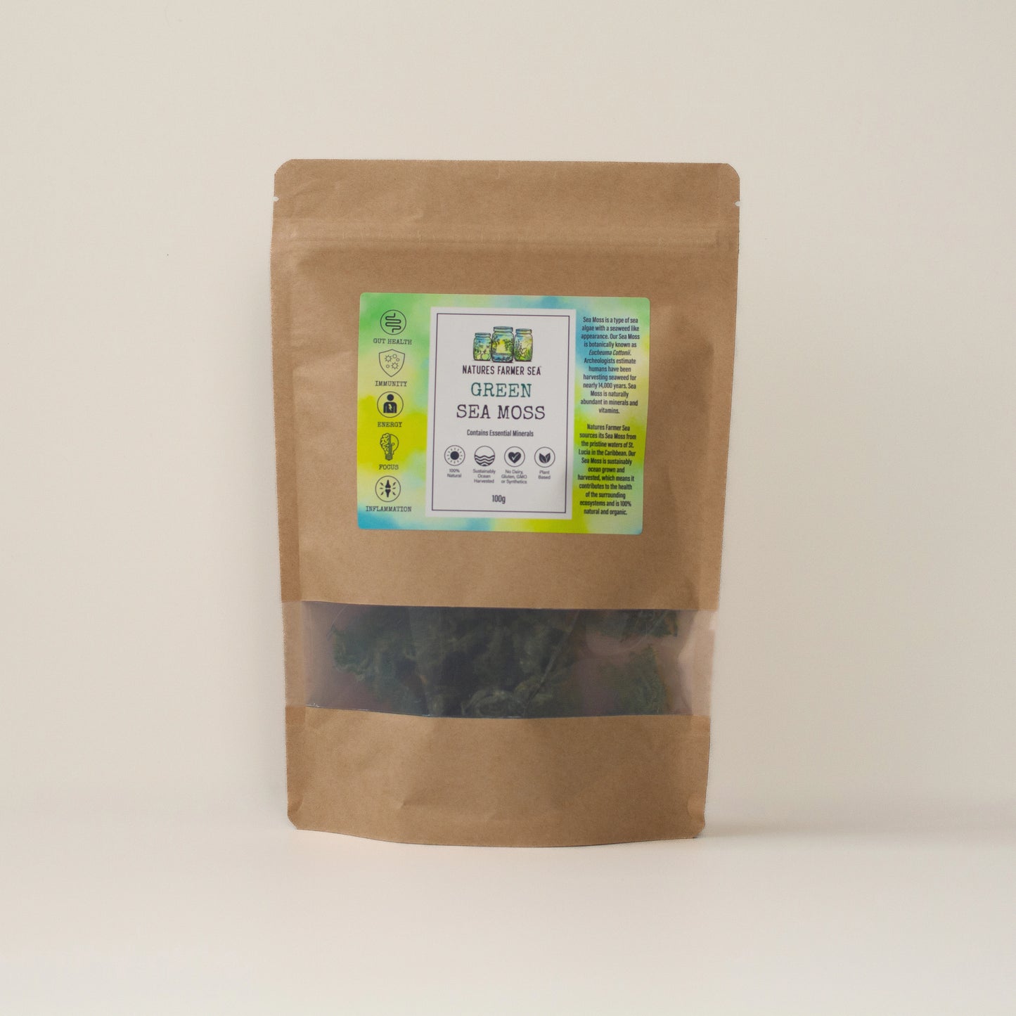 Raw Green Sea Moss